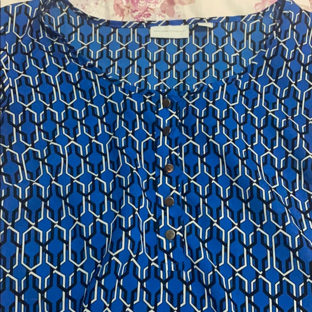 Patterned blouse - Picture 2 of 3